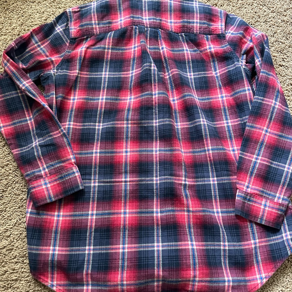 Eddie Bauer Multicolor Plaid Shirt - Picture 8 of 8
